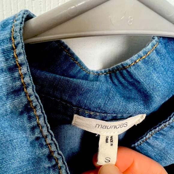 Jean button up! - Picture 4 of 4